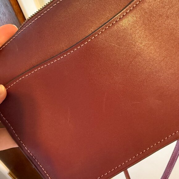 Coach Soho Shoulder or Crossbody Bag, Washed Red Burgundy - Picture 14 of 16